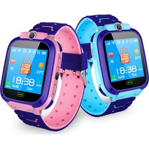 S9 Children Smart Watch With LBS Positioning Call Flashlight Voice Intercom Bracelet Waterproof Camera Intelligent Watch
