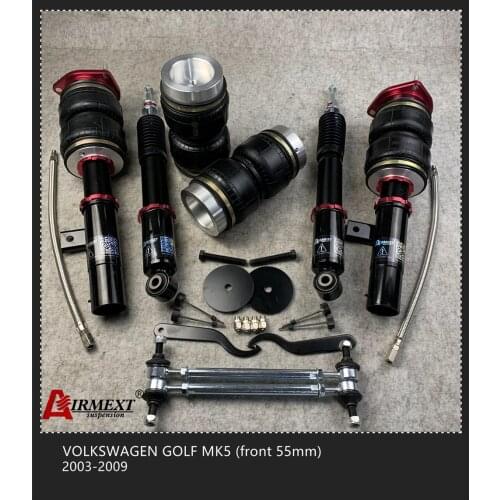 For VW GOLF MK5 2WD (2003~2008)/AIRMEXT Air suspension kit/coilover+air spring assembly/Auto parts/ air spring/pneumatic