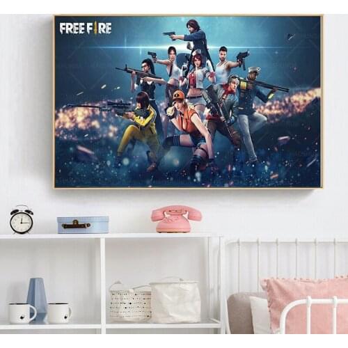 Garena Free Fire (2) Canvas Art Poster and Wall Art Picture Print Modern Family Bedroom Decor Posters