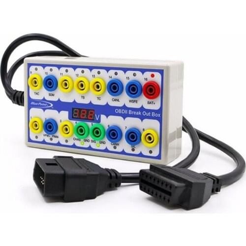 OBD2 CAN Data Link Signal Diagnostic Tool Break Out Box Car Protocol Detector OBD Line Testers