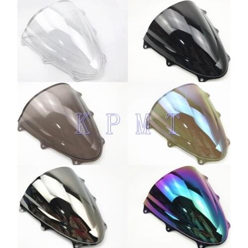 Windshield Windscreen Double Bubble For Suzuki GSXR 600 750 GSXR600 GSXR750 2011 2012 2013 2014 2015 2016 2017 2018 K11
