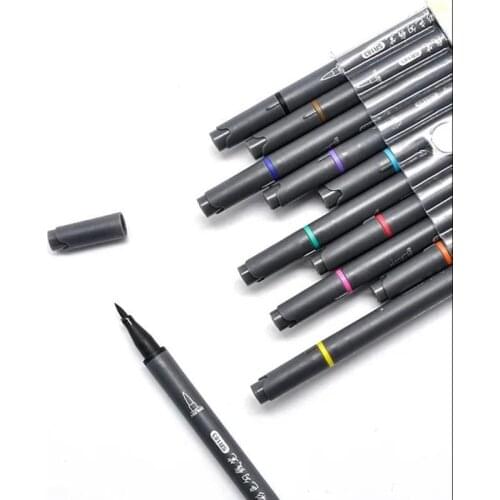 Dual Tip Brush Markers Colored Pen Fine Point Journal Pens Colored Brush Markers for Kid Adult Coloring Drawing Planner
