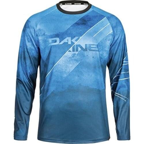 New 2022 mens long-sleeved cycling shirt, quick-dry thermal biker jacket, mountain trail bike sport T-shirt, MTB cycling T-shir