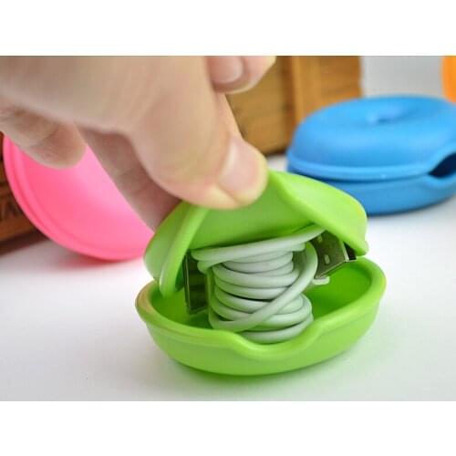 Winder Mouse Winder Earphone Winder Data Cable Storage Silicone Winders