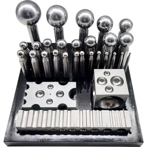 Dapping punches goldsmith jewelry tools