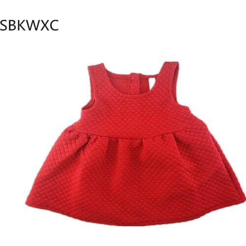 Baby girls dress autumn air cotton warm sleeveless party princess dress birthday angel dress with 3D wings kids clothes 3 Color