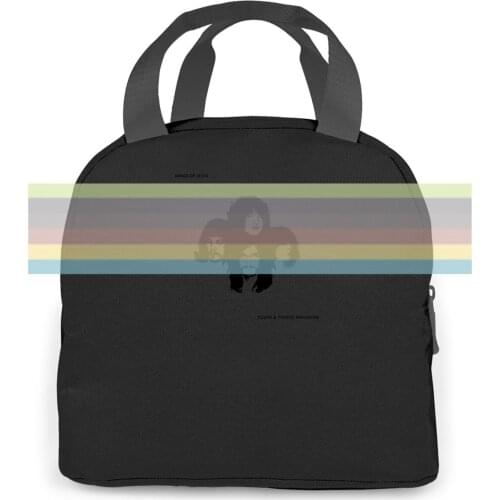 Kings Of Leon Youth & Young hood White women men Portable insulated lunch bag adult student