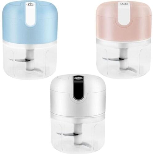 Portable Multifunctional Garlic Stirrer Mini Electric Seasoning Spice Masher Household Meat Grinder Kitchen Tools