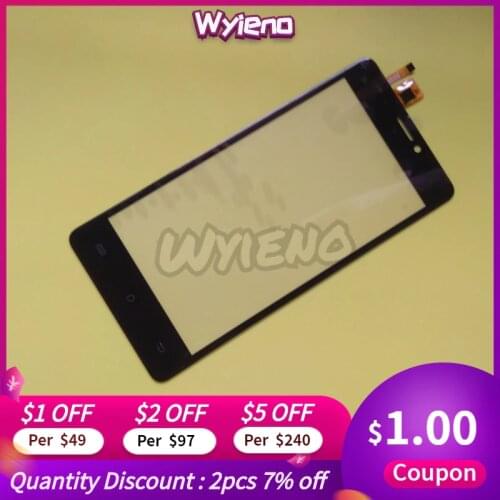Wyieno 5.0" BQ5005L Sensor Phone Replacement Parts For BQ 5005L Intense Space Touch Screen Digitizer Touchscreen Panel