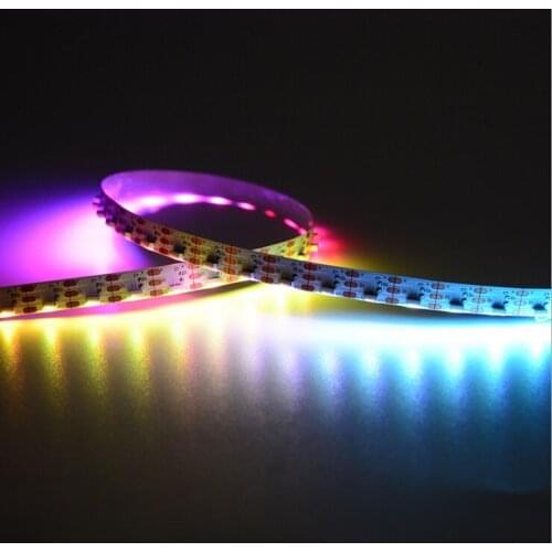 [Seven Neon]DC5V 60/72/120leds/m SK6812 WS2812B IC addressable tltra thin 8mm wide SK6812 SMD 4020 side led strip Non-waterproof