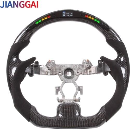 LED Shift Light Steering Wheel Itlay Alcantara Is Suitable For Infiniti G37 All Models