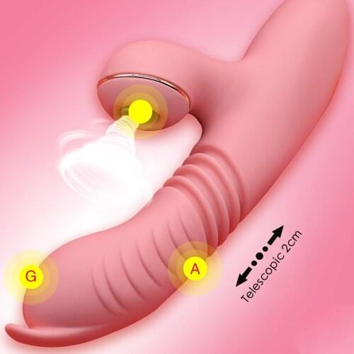 Telescopic Vibrators for Women Clitoris Female Clitoris Suction Clit Sucker Dildo Nipple Vibrator Sex Toys For Adults Sex Shop