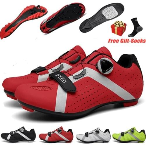 Sapatilha Ciclismo Road Cycling Shoes Zapatillas Ciclismo Professional Bicycle Racing Sneakers Triathlon Bike Shoes
