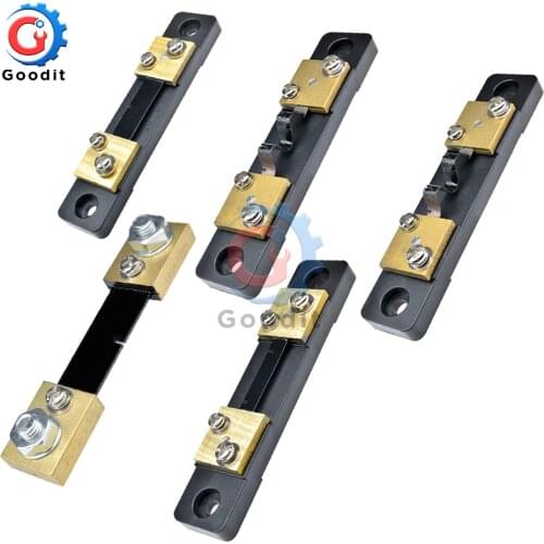 External Shunt FL-2 10A 20A 30A 50A 100A/75mV Current Measure Shunt Resistors For Digital Ammeter Amp Voltmeter Wattmeter Meter