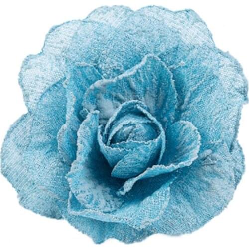 Flower Shape Window Curtain Tieback Magnetic Buckle Drape Holdback Home Decor