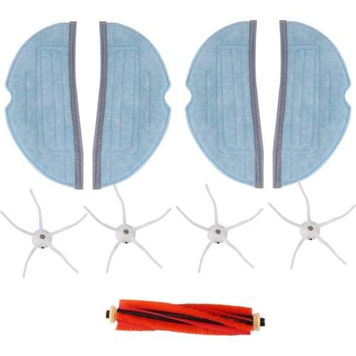 SANQ Side Brush Mop Rag Cloths Roll Brush for Xiaomi Roborock T7 T7Plus S7 Vacuum Cleaner Parts Vacuum Cleaner Accessories