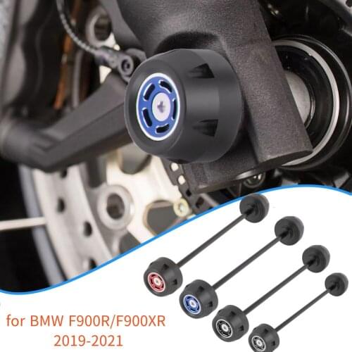 2020 F900 XR F 900R Accessories Motorcycle Front Axle Fork Crash Sliders Wheel Protector for BMW F900R F900XR 2019-2021