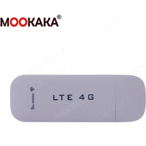 4G MODEM 150Mbps 4G LTE USB Modem Adapter Wireless USB Network Card Universal Wireless Modem White 4G WiFi Router Car Internet