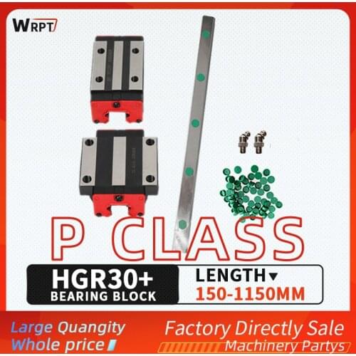 Engraving machine accessories P-class linear guide slider group HGH30 square / flange type slider length = 150MM-1150MM
