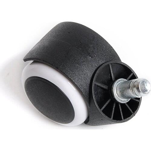 Silent Reinforced Furniture Casters 2 Inch Polyurethane Universal Wheel Boss Chair Wheel Office Chair Casters