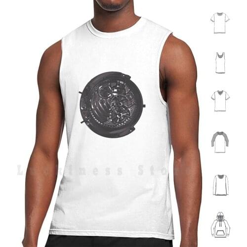 Mechanical Watch Mechanism Tank Tops Vest Sleeveless Watch Patek Mechanical Mechanism Automatic Luxury Watch Horology