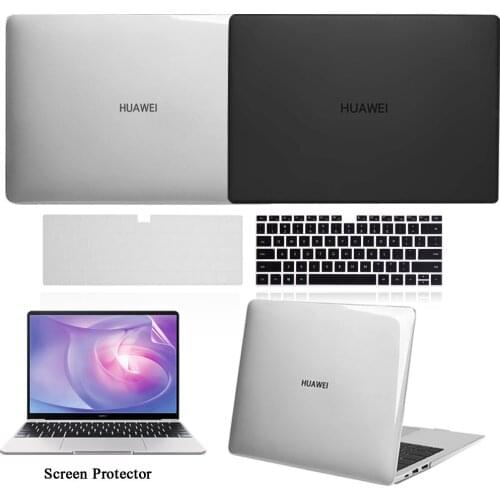 Laptop Case for HUAWEI MateBook AMD 13/ X Pro 13.9/14/D14/D15 Inch,Honor MagicBook 14/15.6/16.1 Screen Protector+Keyboard Cover
