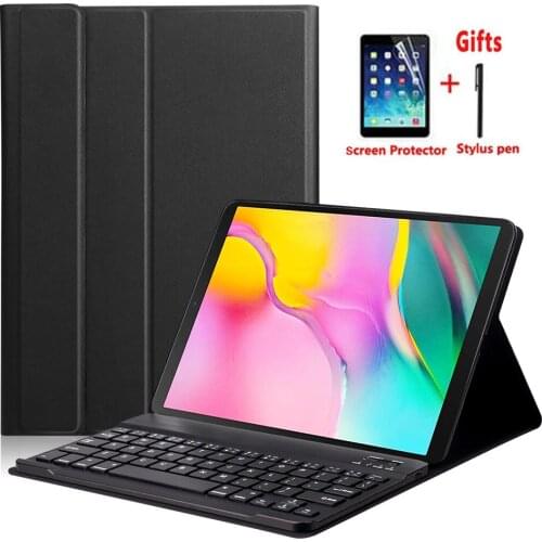 Bluetooth Keyboard Case For Samsung Galaxy Tab A 8.0 2019 T290 SM-T290 T297 T295 8 inch Cover Magnetic PU Leather stand funda