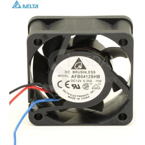 For delta AFB0412SHB 4015 4CM 40mm 12V 0.35A silent mini micro quiet computer cpu server axial cooling fans tachometer
