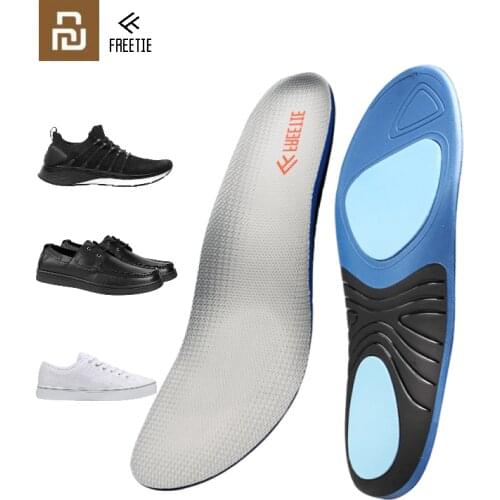 Freetie Insoles For Xiaomi Sneakers For Men Women Breathable Xiomi Youpin Anti Shock Sport Insole Dry Xaiomi Orthopedic Shoe Pad