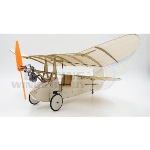 K7 Ultra-micro Balsawood Airplane Model Wingspan 310mm Newton Aeromodelling Kit Laser Cut K7