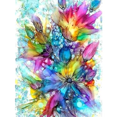 SenyuArt 5D DIY Rhinestone Diamond Painting Full Round Square Picture Flower Paint By Numbers Cross-stitch Kit Embroidery Mosaic