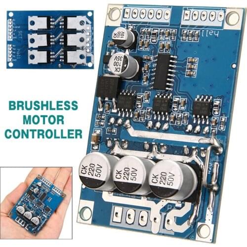 Brushless Motor Controller DC Motor Drive Module Hall Controller Board Voltage Speed Regulation 12V-36V