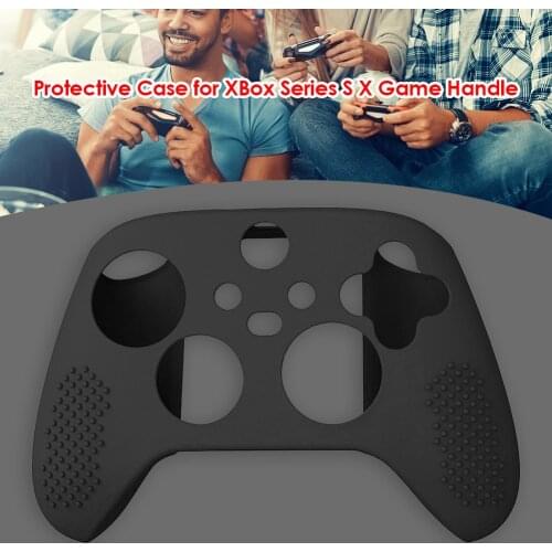 2021 New Silicone Game Controller Case Anti-Slip Cover Skin for Xbox Series X S Gamepad Joystick Protective Shell Accessories