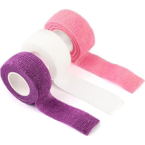 Wrap Finger Bandage Tape File Nail Art Sports Protective Pain Self-adhesive Stretchy Finger Tape Wrap Bandage for Women