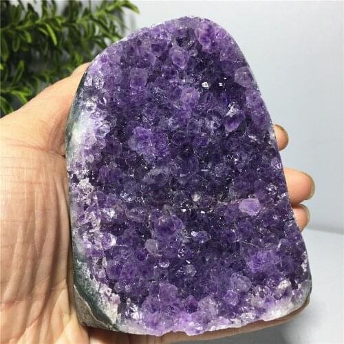 Natural Agate geode quartz crystal specimen Home furnishing decoration stone and crystal Reiki healing amethyst