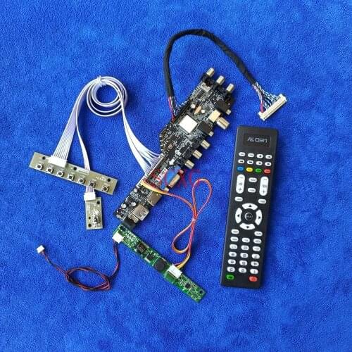 LED KIT Matrix drive board HDMI-compatible AV VGA USB 30 Pin LVDS 1920*1080 Signal Digital Fit LTM230HT10/LTM230HT11/LTM230HT12