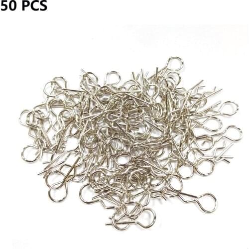 Universal Stainless Steel Body Shell R Clips Pin For 1/10 RC Model Car For HSP Redcat HPI Himoto Spare Parts