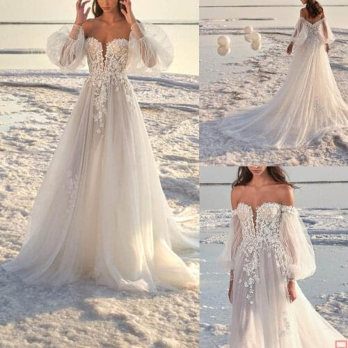 Gorgeous Long Sleeves Sleepwear Lace Appliqued Back Zipper Evening Dress Custom Made Party Dress