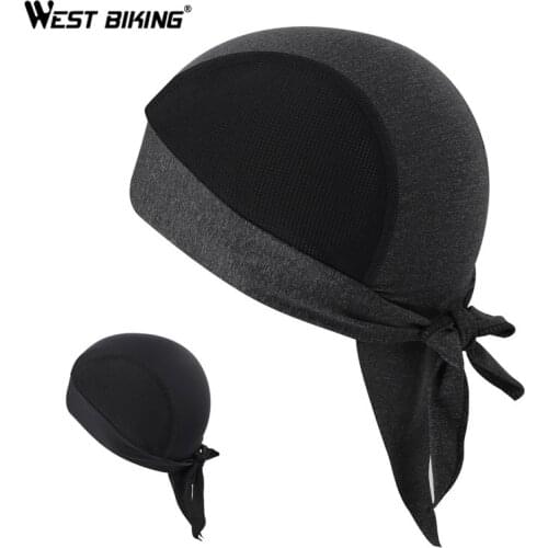WEST BIKING Bicycle Cap Summer Anti-UV Pirate Head Scarf Men Women Sport Running Fishing Breathable Bandana Cycling Headwear Cap