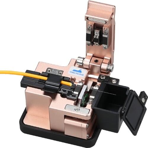 High Precision Fiber Cleaver AUA-X3 FTTH Cable Fiber Optic Cutting Knife Tools Cutter Three-in-one clamp slot 24 face Automatic