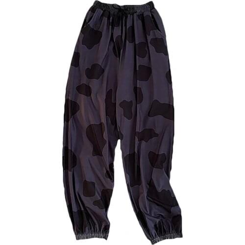 2021 New Autumn Women Pants High Waist Breathable Wide Leg Pant Flared Pant Women Soft Sweatpants Streetwear штаны