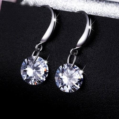 Crystal Earrings Women Ear Decorations Fashion Jewelry Accessories Female Earing 2019 pendientes mujer moda oorbellen brincos