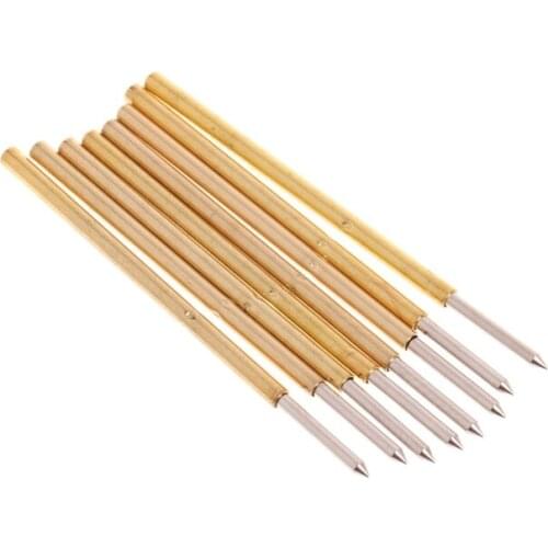 100Pcs/Bag Spring Test Probe Pogo Pin P100-B1 Dia 1.36mm Length 33.35mm W315