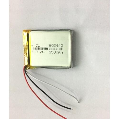 3.7V E road LH950 LH980N 900N X6 HDX7 battery three line 603443063443