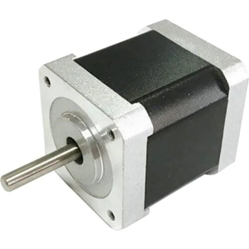 42mm DC AC Stepper Stepping Motor, 4.35V/1.5A 200 RPM, 0.9 Degree Step Angle with 4 Lead for 3D Printer, CNC