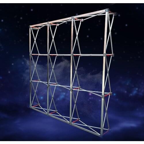 Aluminum Flower Wall Folding Stand Frame for Wedding Backdrops Straight Banner Exhibition Display Stand Trade Advertising Show