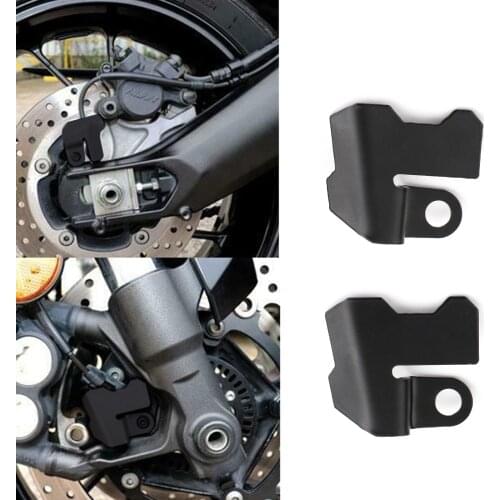 Areyourshop for Yamaha Tracer 900 900GT FJ-09 2015-2020 2016 2017 Stainless Steel Front Rear ABS Sensor Guard Cover Protection