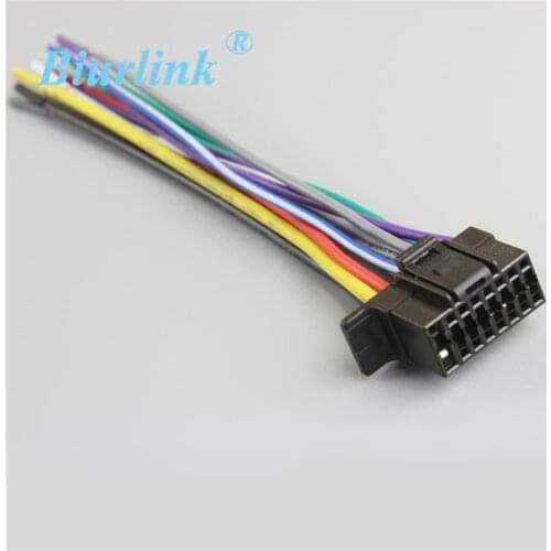 Biurlink 2Pcs Car Stereo Radio ISO Harness Cable Adapter for Pioneer 2350
