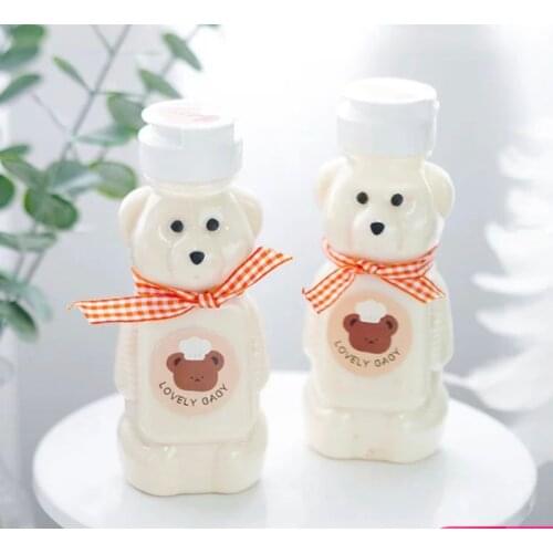 Bear Bottle and Animal Straw