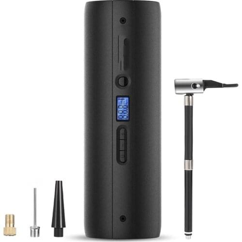 CYCPLUS A5Hand Tyre Inflator Smart Pump Bicycle Pump USB Charging Car Basketball Universal LCD LED Lighting Emergency Power Bank